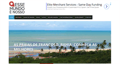 Desktop Screenshot of essemundoenosso.com.br
